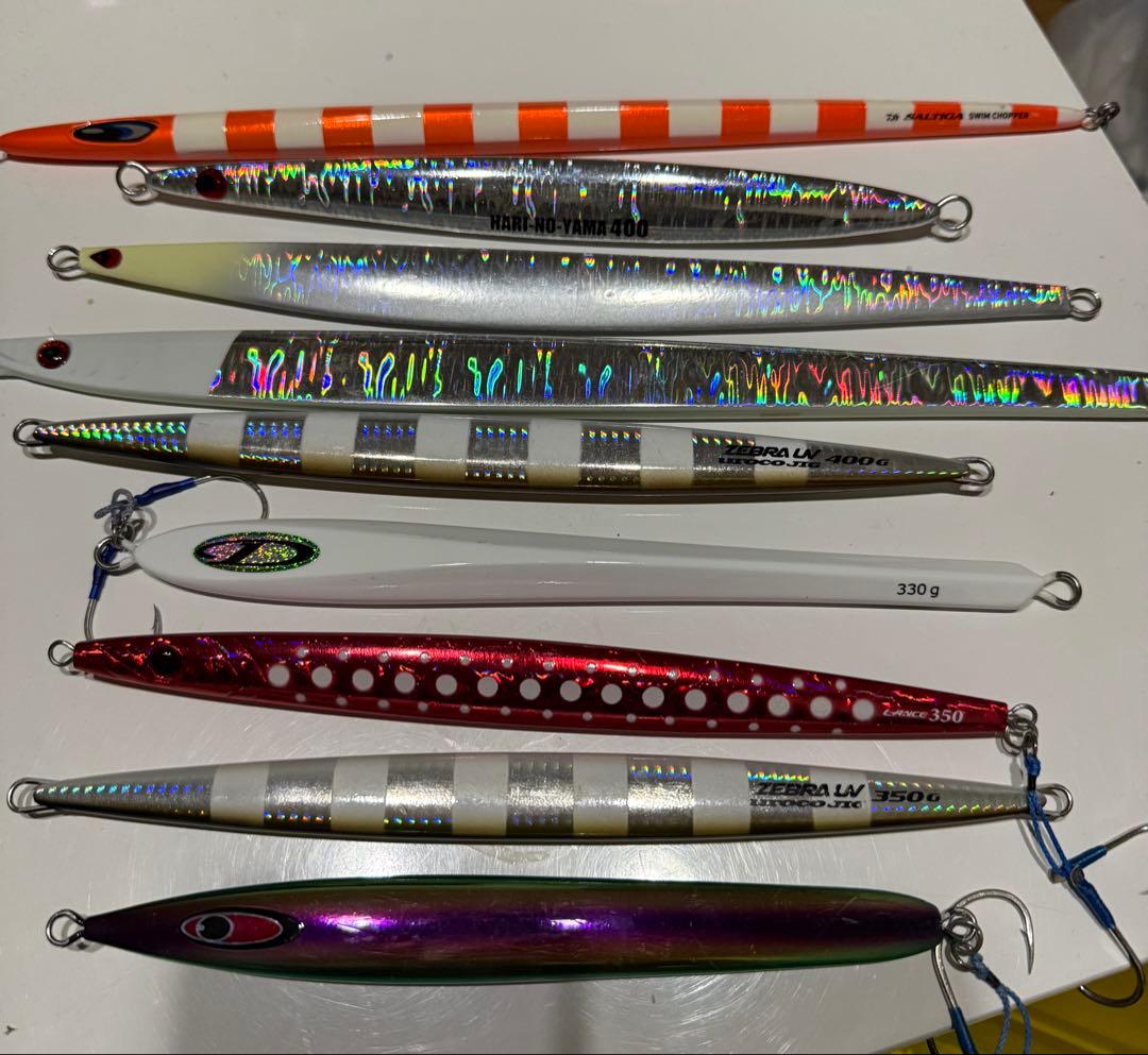 メタルジグ 330〜400g [9本セット]