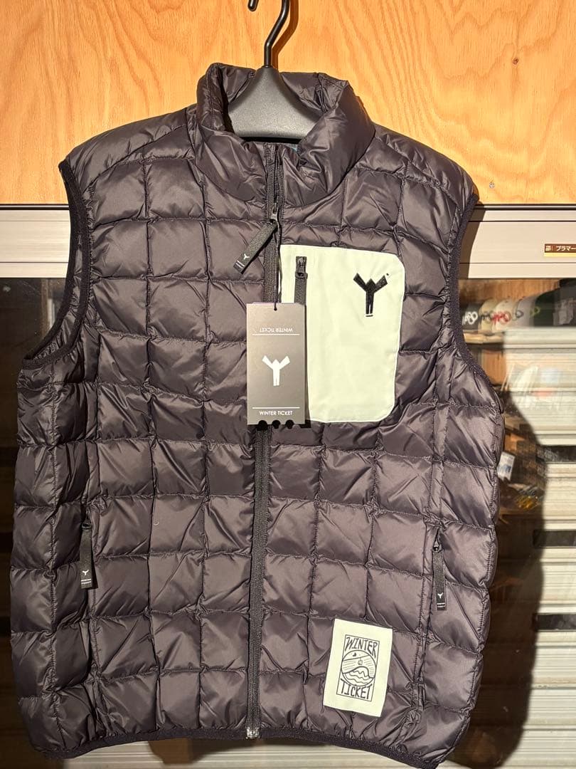 winter ticket ダウンベスト サイズXL 新品