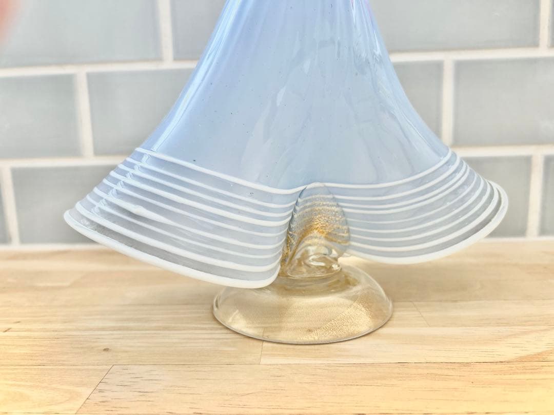 ベネチアン ガラス murano ムラーノ 貴婦人 ドール オブジェ 31㎝ 姫