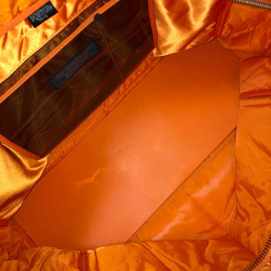 新品同様✨激レア ポータータンカー ボストンバッグL ショルダーバッグ オレンジ