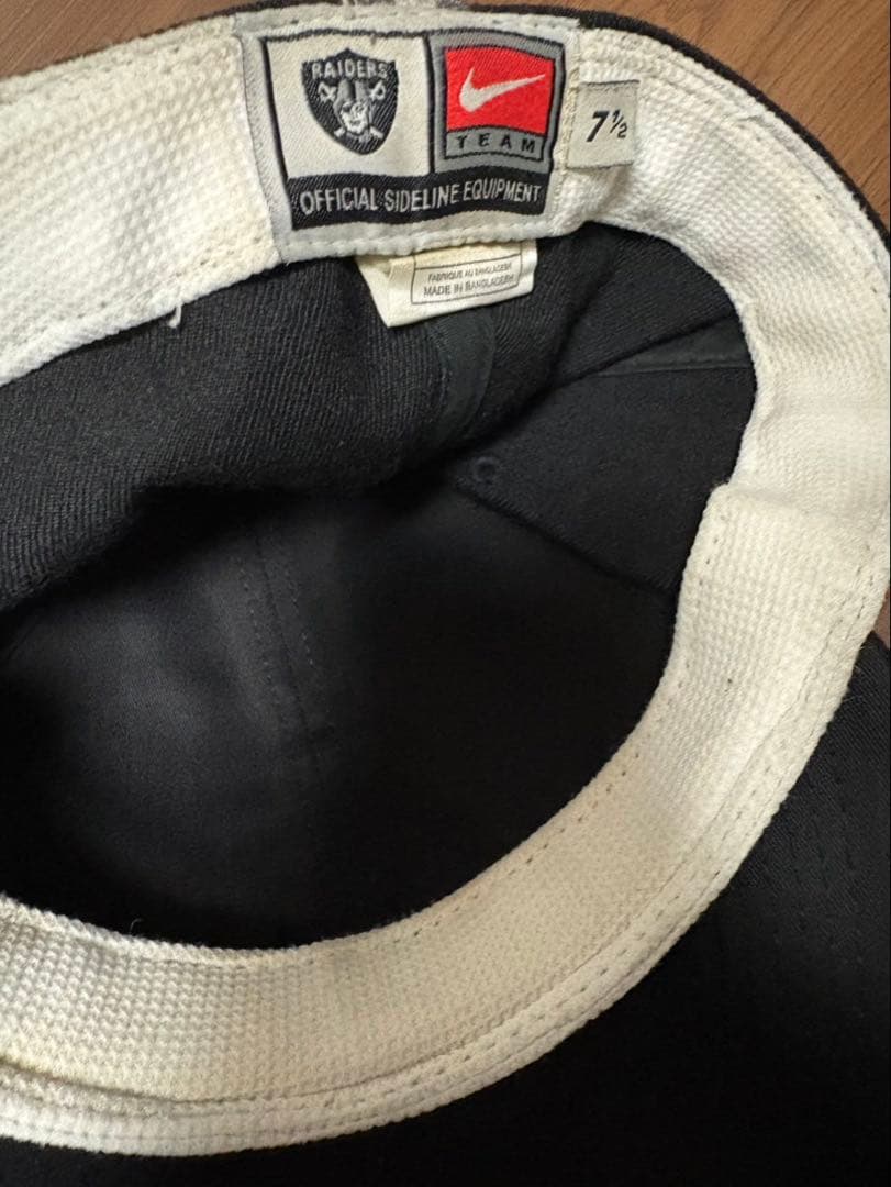 ヴィンテージ 00sレイダース キャップ NFL NIKE 降谷建志 kj着用