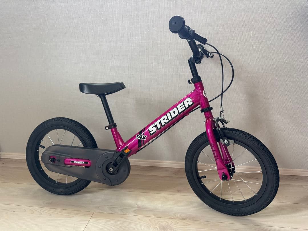 美品　STRIDER 14x ピンク キッズバイク　ストライダー　付属品あります