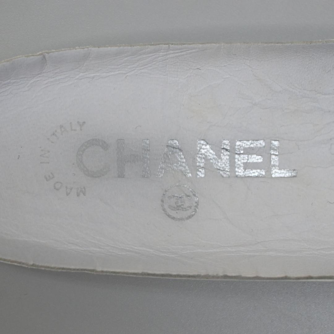 ■ 46552★年 シャネル レインブーツ ココマーク カメリア 38