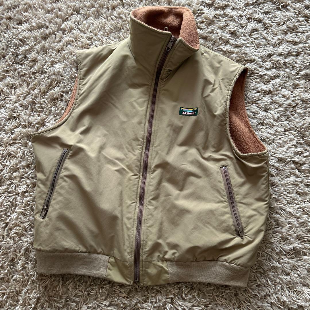 90s LL BEAN シェルドシンチラ型 ベスト XL