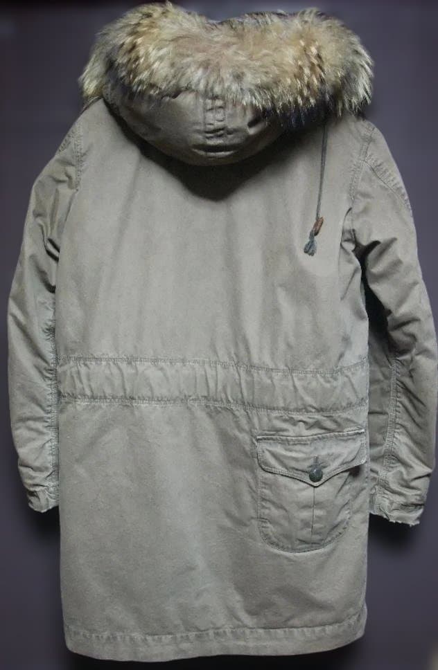 キミノリモリシタ kiminori morishitaモッズコート リアルファー