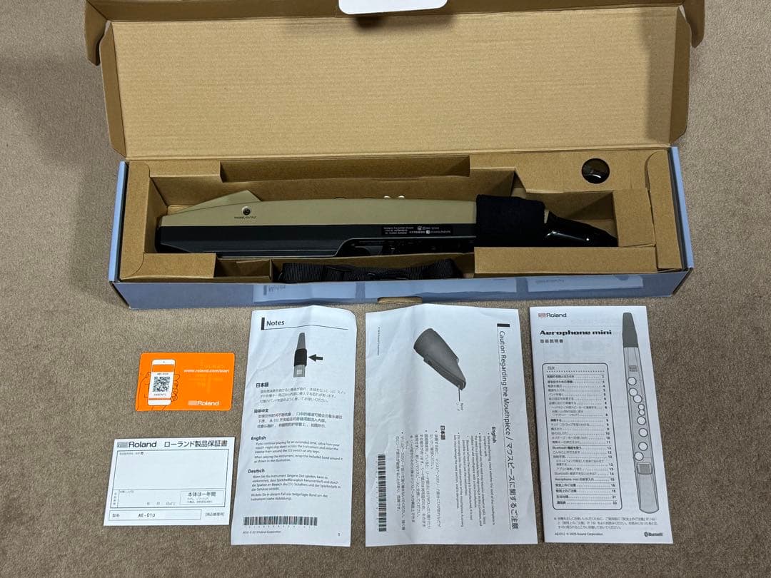 ★未使用品★ Roland Aerophone mini AE-01U ＋おまけ