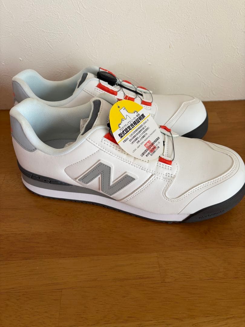 New Balance 安全靴 Boaシステム ホワイト