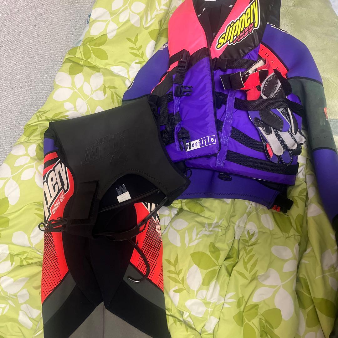 ウォータースポーツ ライフジャケット ウェットスーツ グローブ セット