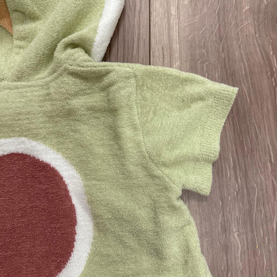 【美品】80 ジェラートピケ　ヨッシー　ロンパース　半袖