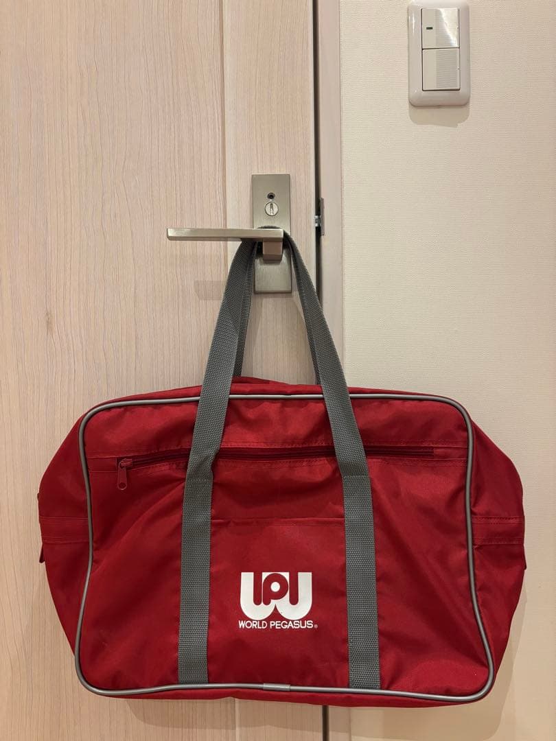 旧ワッペ　赤　ワールドペガサス　jk ワッペ赤　スクバ