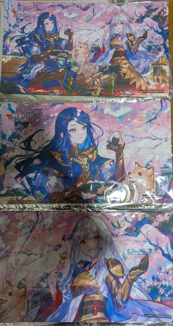 マ*リ様 放浪皇のお花見 プレイマット(3種)、 ビジュアルボード、アクリルスタ