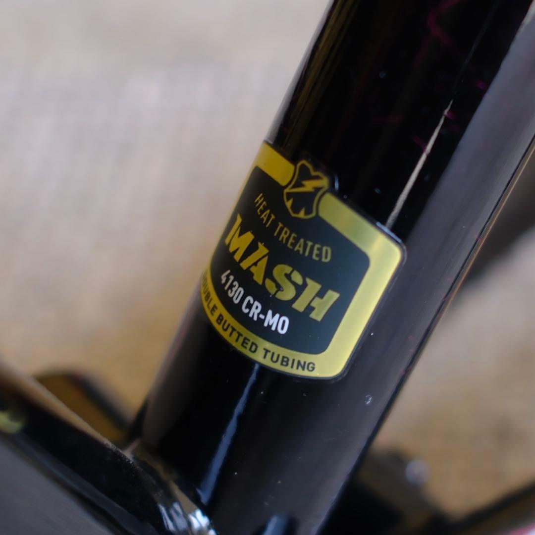 MASH フレーム ALL ROAD BLACK RAINBOW XS