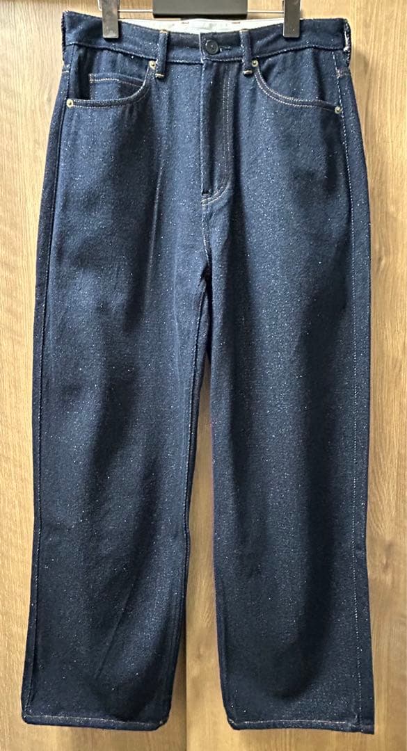 Cornier／SILK NEP DENIM PANTS