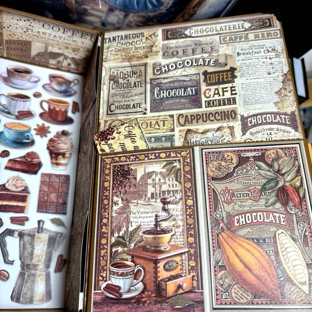 【新型】スタンペリアcoffee＆chocolateおすそ分け収納ボックス２点