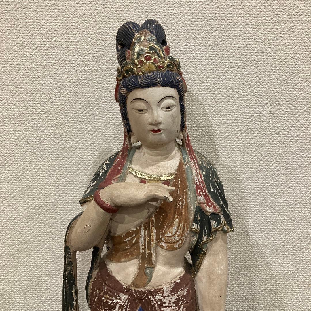 中国仏像　木彫　仏教美術　仏像