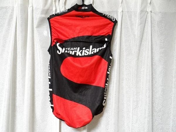 ウエイブワン TEAM Shark サイクルジャージ ノースリーブ