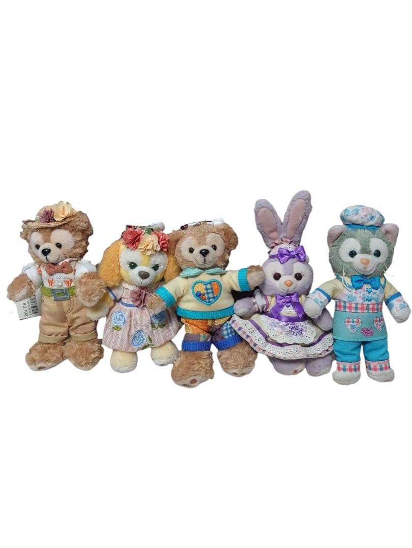 ダッフィー ほか ぬいぐるみバッジ まとめ売り スプリングインブルーム等