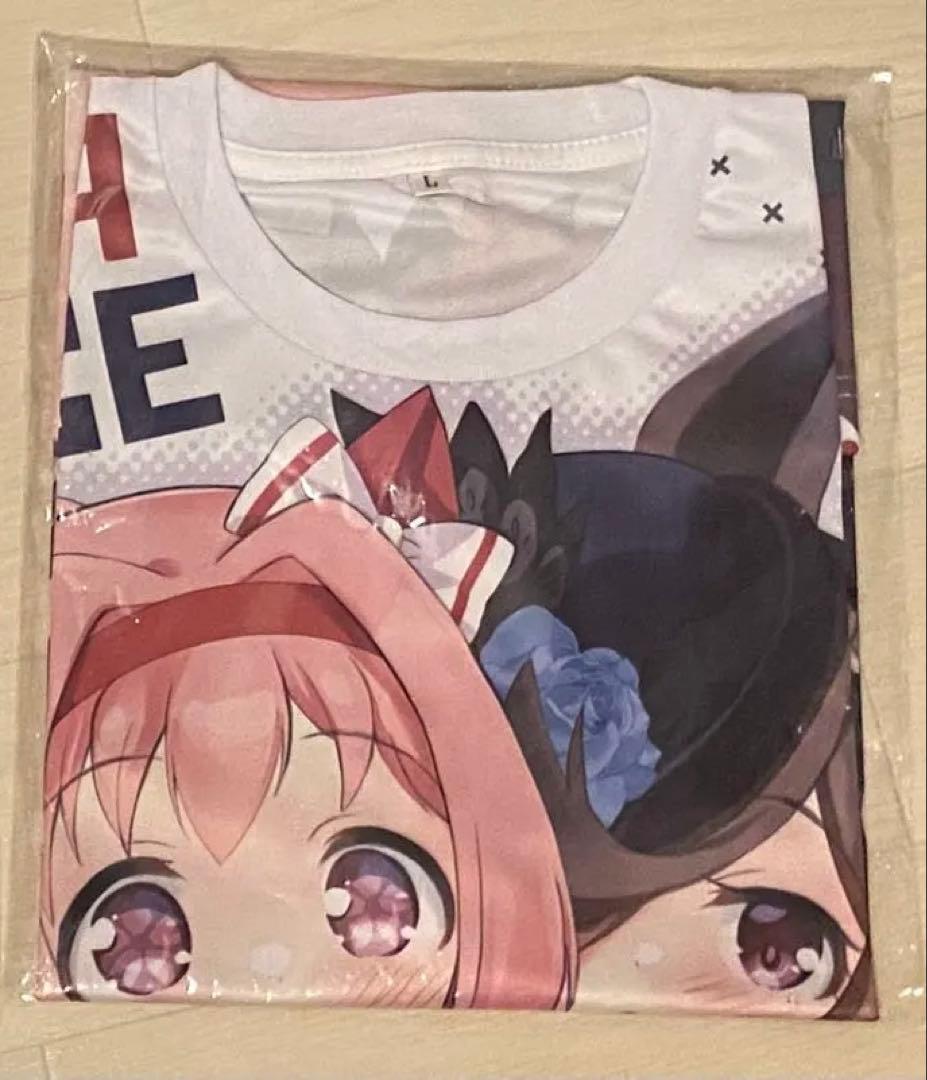 ウララ&ライス　フルグラフィックTシャツ　未使用品