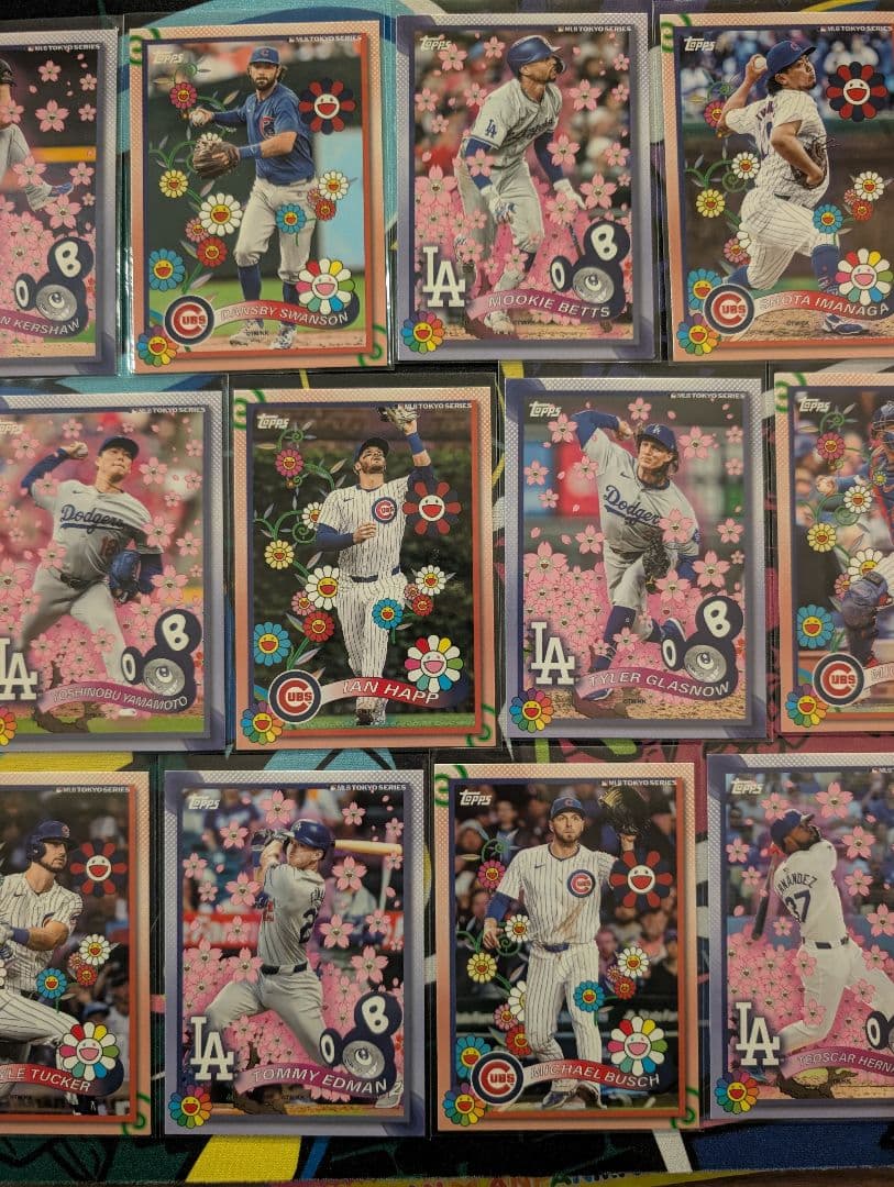 東京シリーズ　村上隆　Topps 　トレカ23枚セット