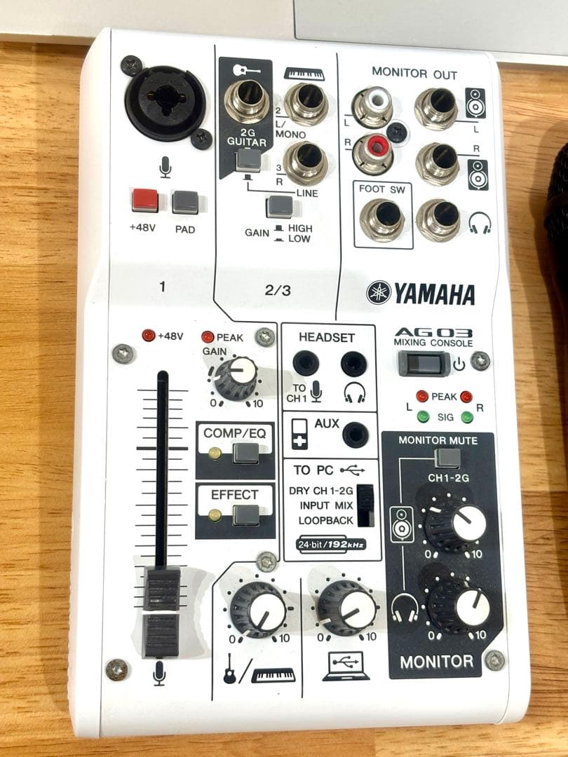 【配信・録音セット】YAMAHA AG03 + SONYマイク一式