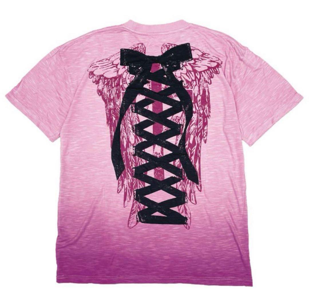 【Lサイズ】Tシャツ ピンク