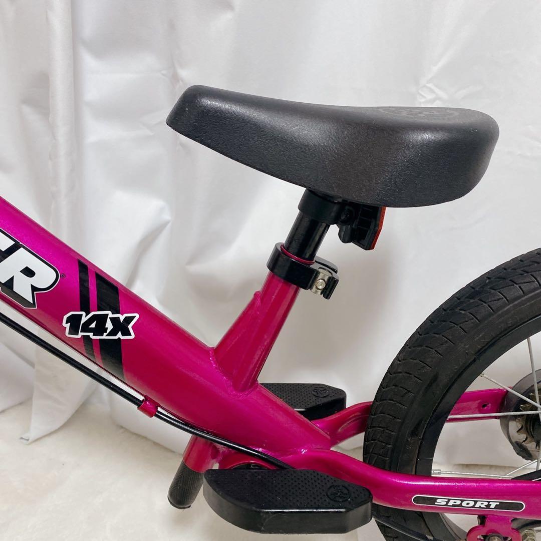 【★未使用級★】ストライダー 14x 14インチ　ピンク　キッズバイク