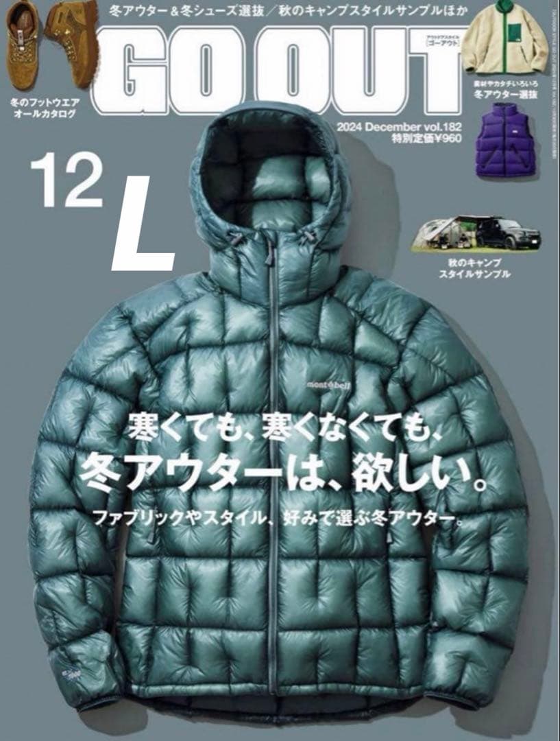 モンベルプラズマ 1000アルパインダウンパーカ L 完売品