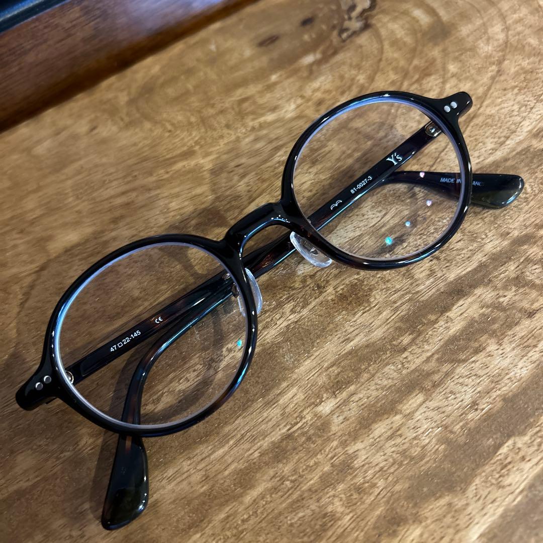 y's ヨージヤマモト　眼鏡　フレーム　※度入