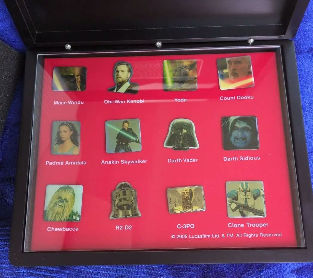スター・ウォーズ エピソードIII ピンズコレクションBOX（非売品）