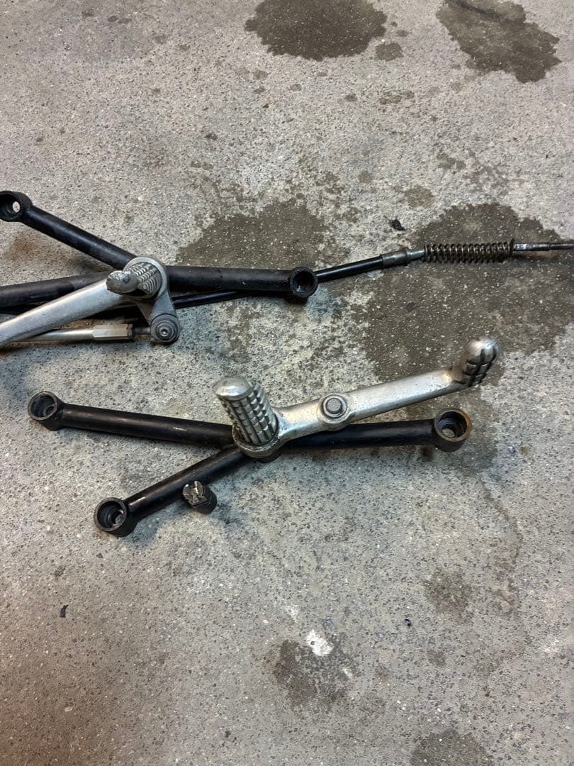 GB250 クラブマン250 バックステップ