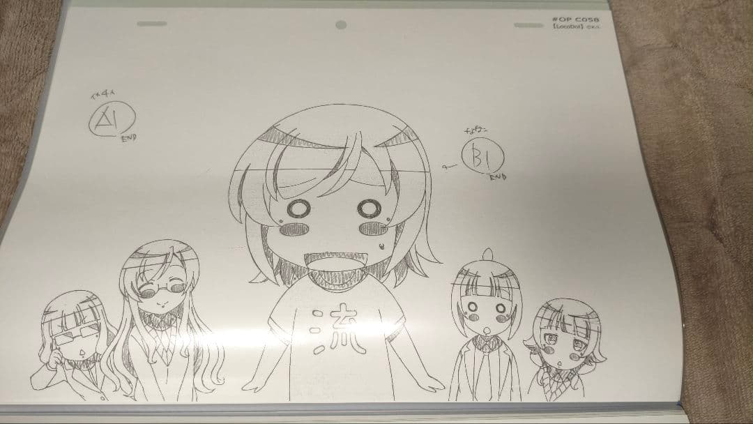 普通の女子校生がろこどるやってみた。原画セット