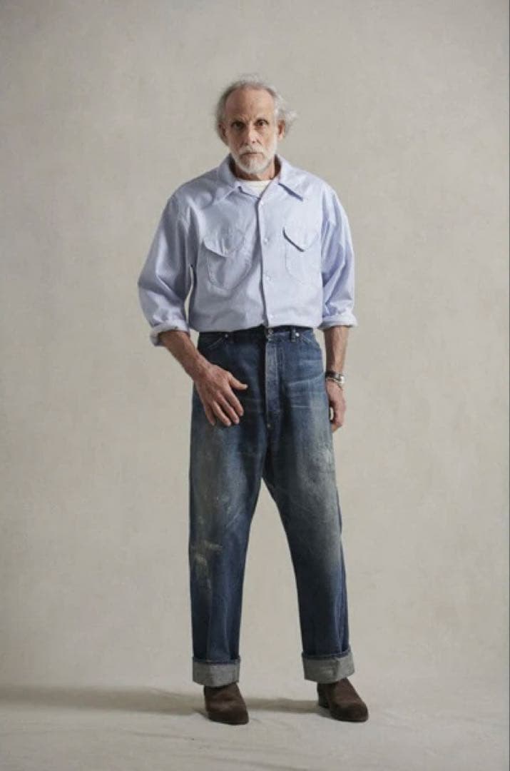 OLD JOE & CO. オールドジョー デニムパンツ ダメージ加工 W34