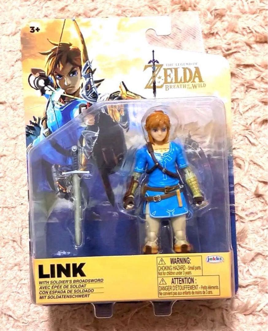 ゼルダの伝説　海外限定フィギュア　任天堂公式ライセンス品　リンク新品未開封