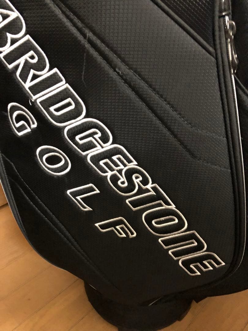 【送料込み】ブリヂストン　BRIDGESTONE キャディバッグ　ブラック　廃盤