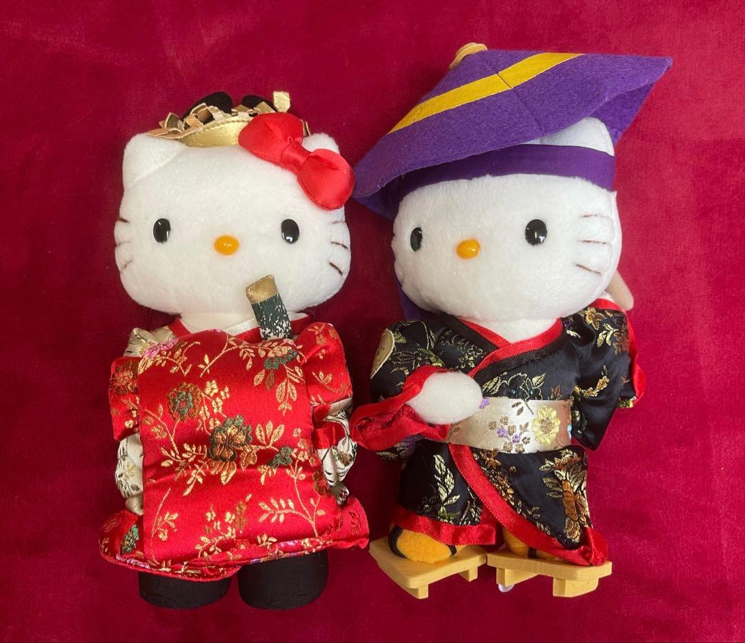 レア☆キティ ダニエル 歌舞伎 着物 和服 マスコット ぬいぐるみ