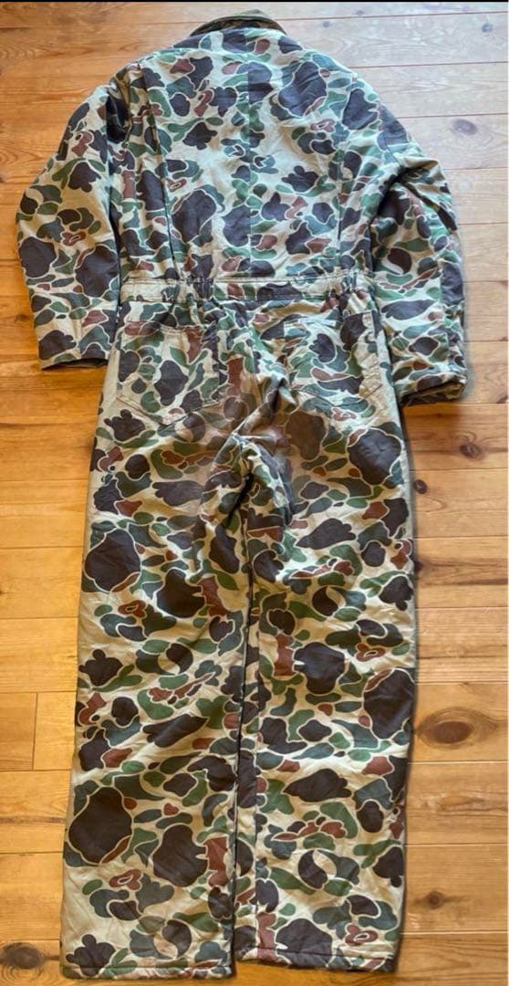 SALE! WALLS ダックハンターカモ　つなぎ　オールインワン　USA製