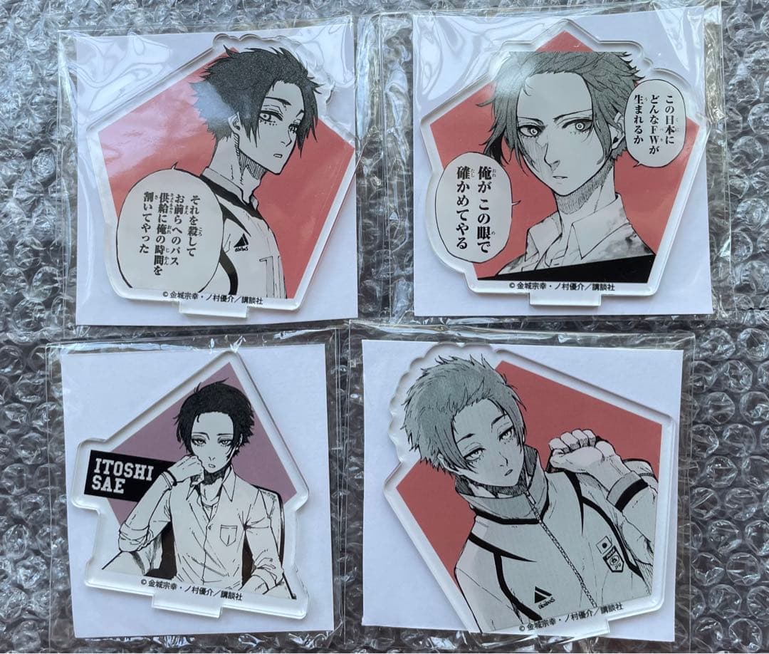 ブルーロック　アニメのヒロズ　アクリルスタンド　糸師冴　原作絵