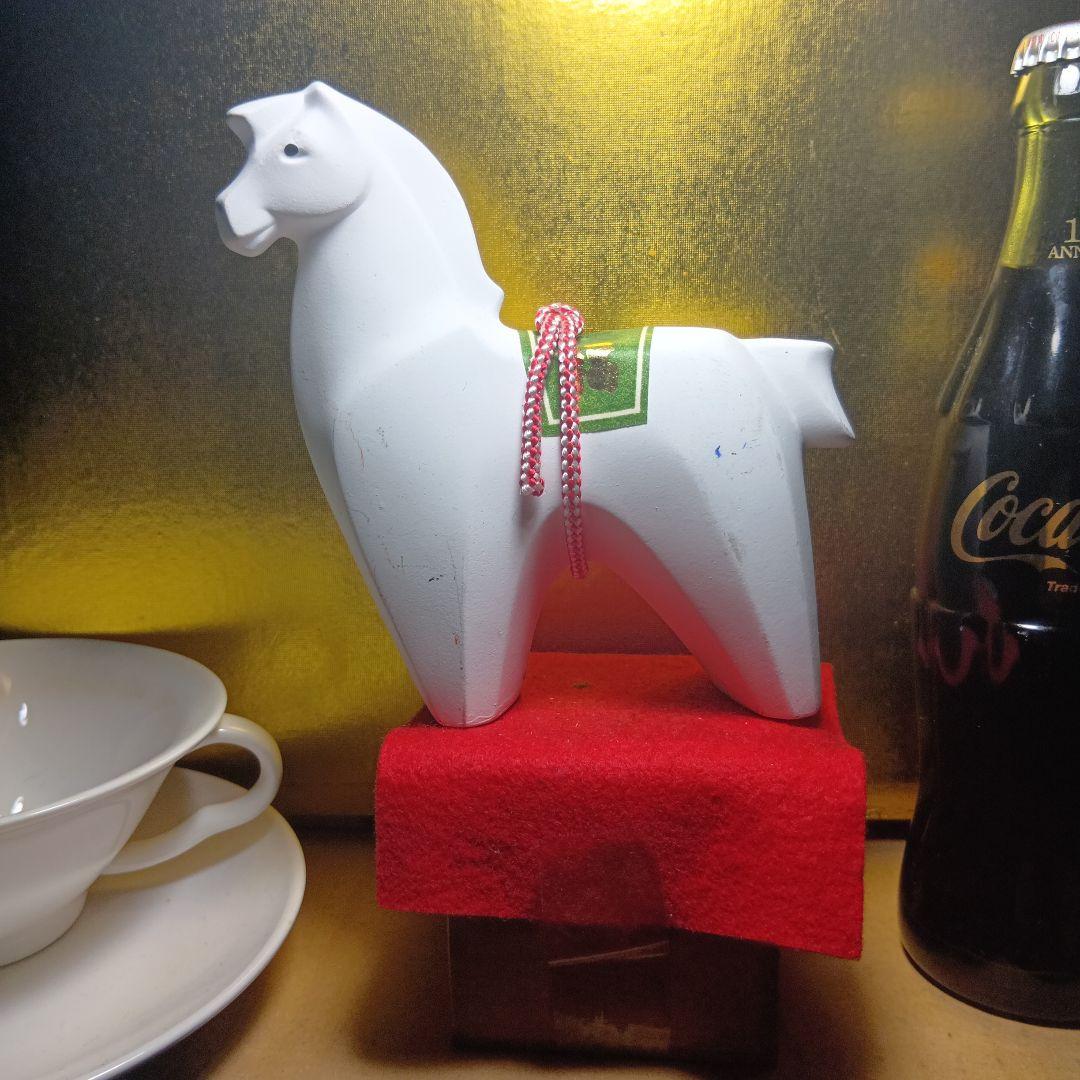 陶器製 馬の形 郷土玩具