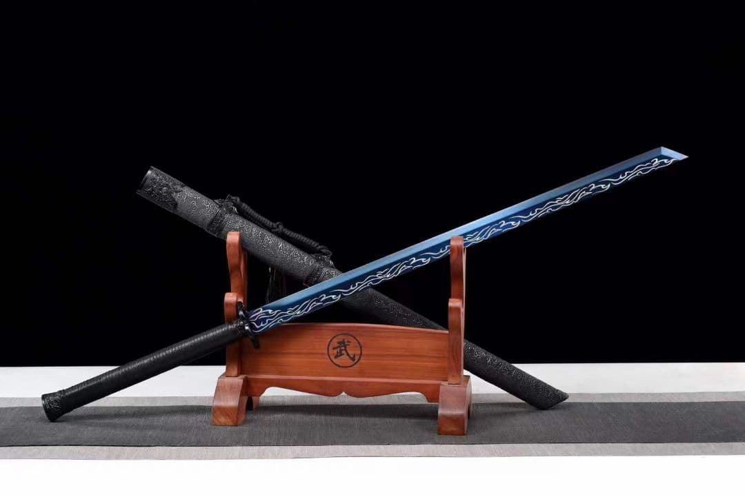 『刺繍春刀——屍龍冷炎』古兵器 武具　刀装具　日本刀　模造刀 居合刀