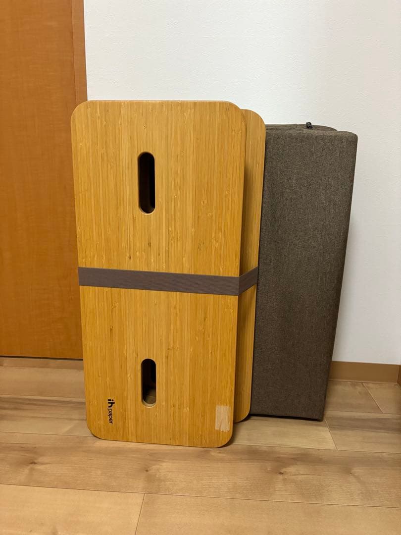 ih paper ペーパーベッド　アコーディオン　マットレス付き　シングル