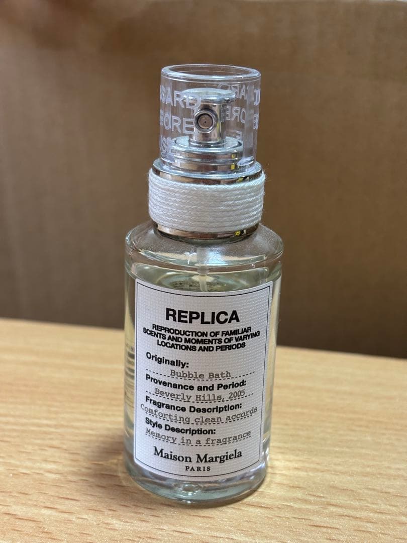 正規品 マルジェラ レプリカ オードトワレ バブルバス 香水 30ml メンズ