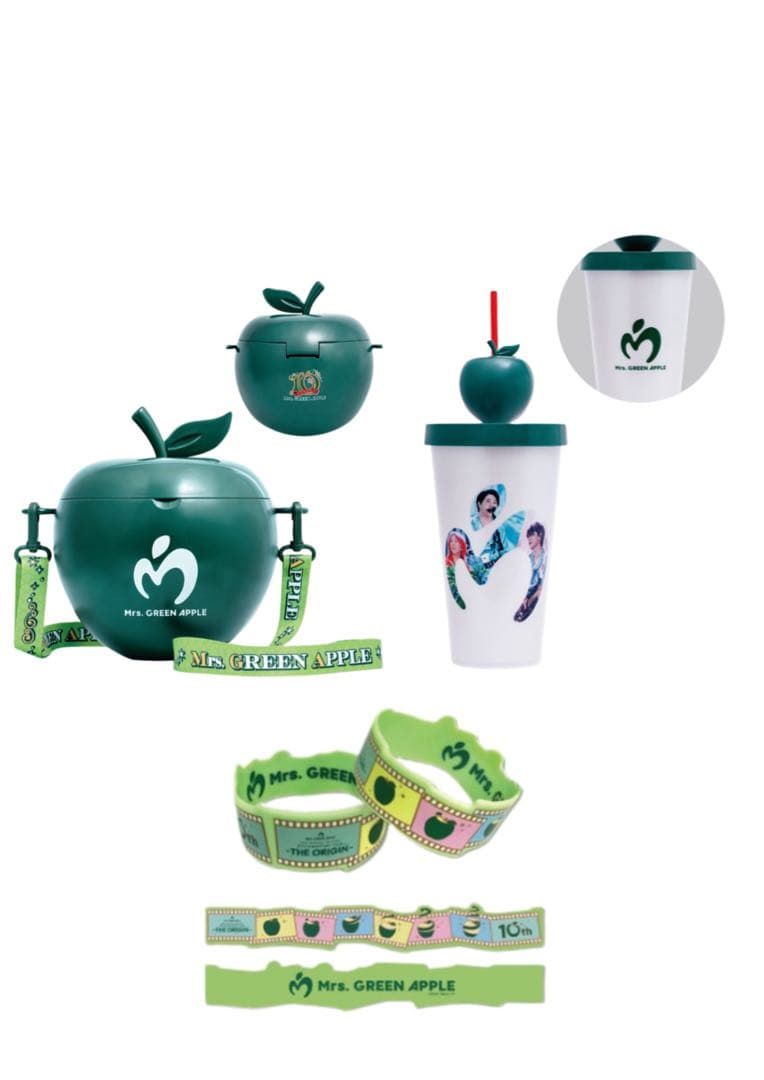 Mrs. GREEN APPLEグッズセット
