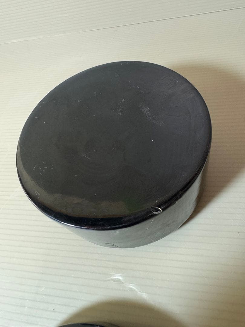 2766 漆器　金蒔絵　棗1客　皿4客