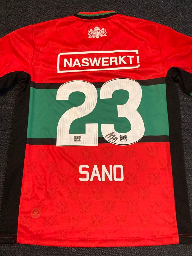 サッカーユニフォーム NEC