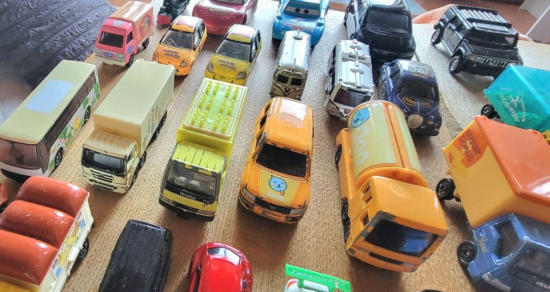 トミカとミニカー 87台セット