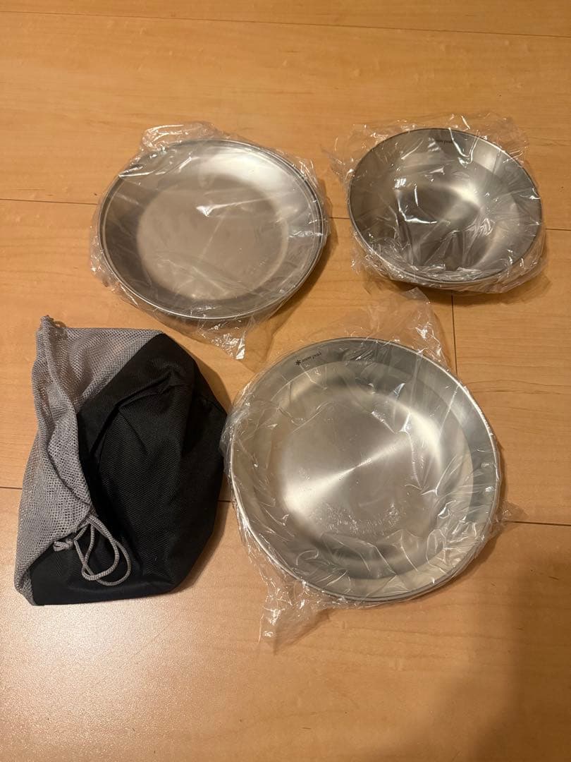  peak ステンレス皿 ６枚セット