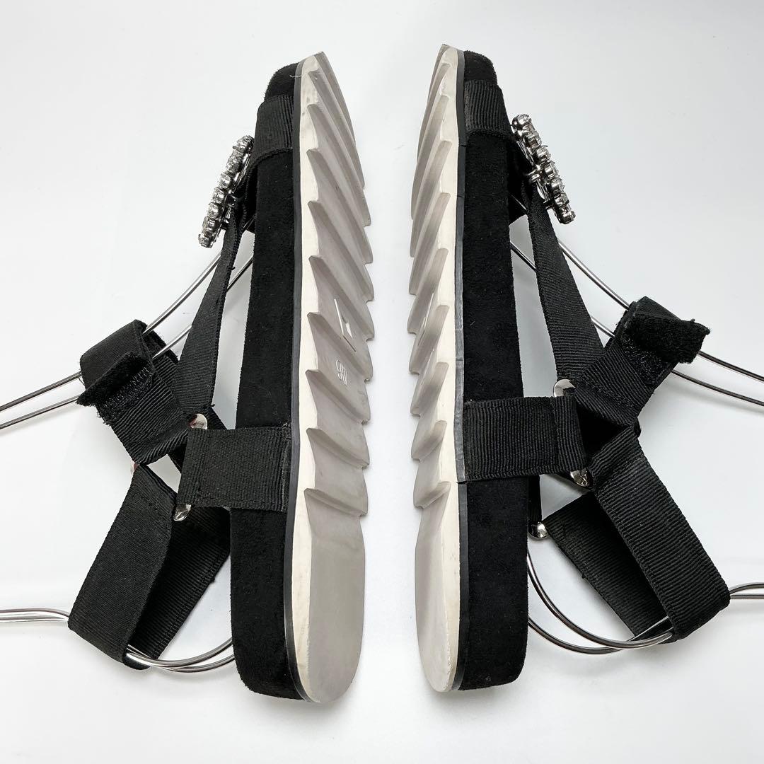 Roger Vivier　サンダル　ビジュー　スポーツ　24.5cm