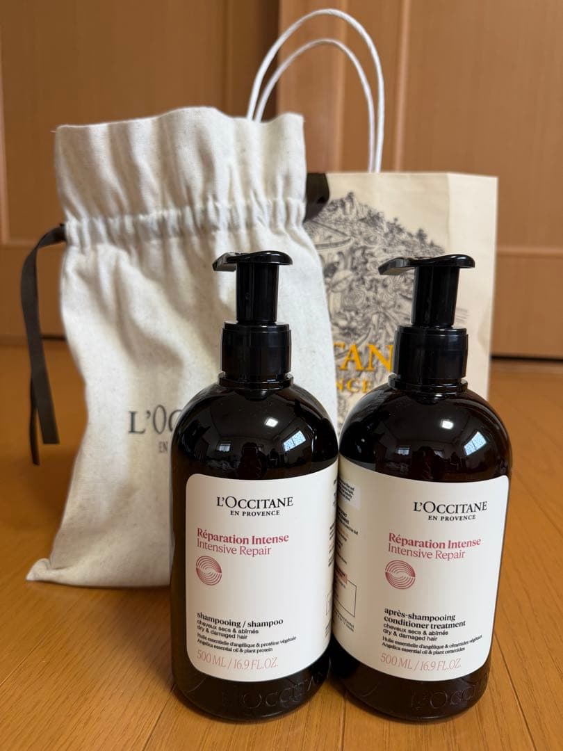 ロクシタン　インテンシヴリRシャンプー＆トリートメント　ギフトセット