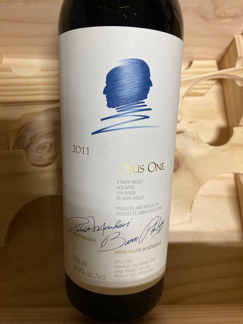 希少品　Opus One 2011 赤ワイン 750ml オーパスワン