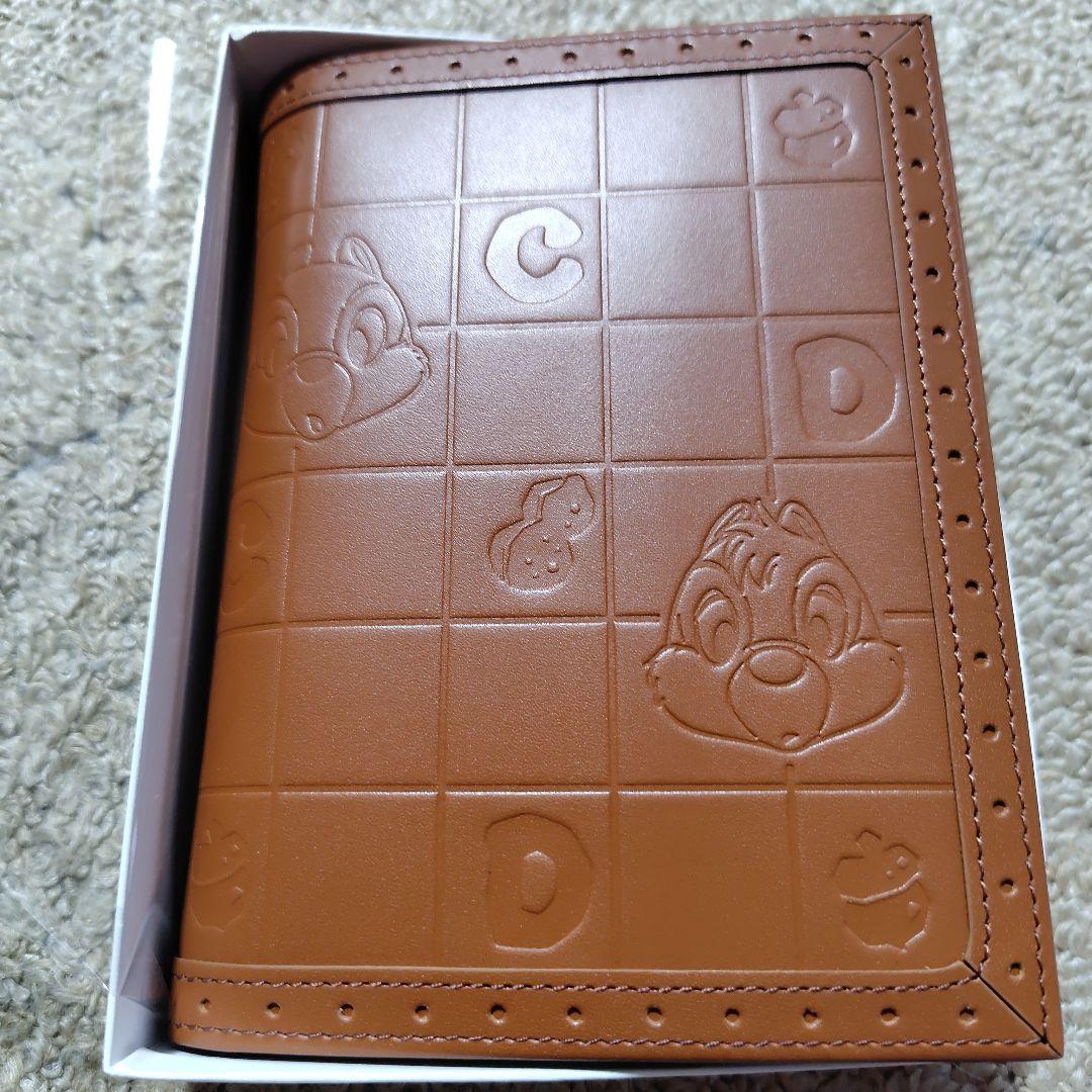 値下☆本革★ディズニー チップとデール カードケース ベルメゾン